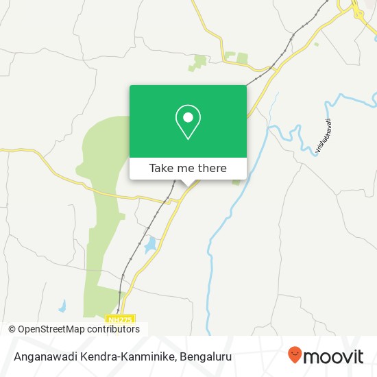 Anganawadi Kendra-Kanminike map