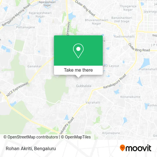 Rohan Akriti map