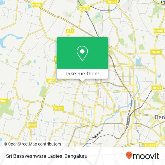 Sri Basaveshwara Ladies map