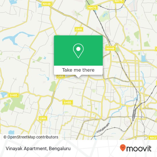 Vinayak Apartment map