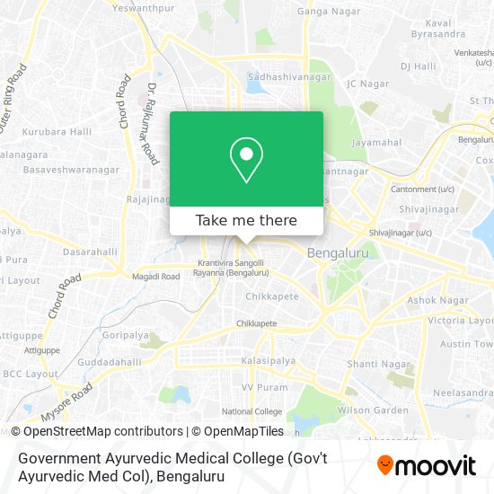 Government Ayurvedic Medical College (Gov't Ayurvedic Med Col) map