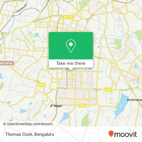 Thomas Cook map