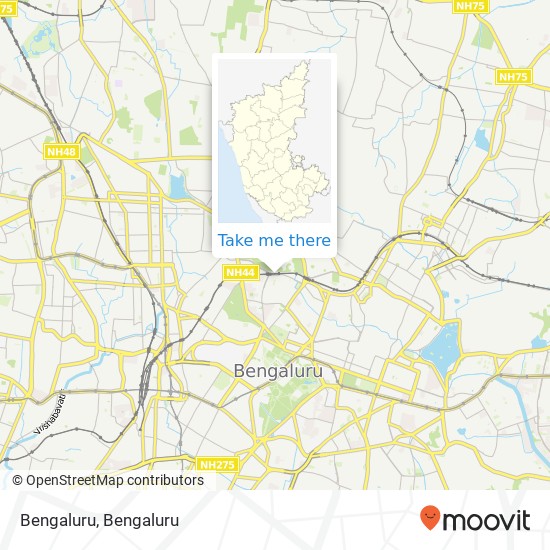 Bengaluru map