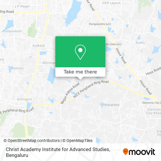 Christ Academy Institute for Advanced Studies map
