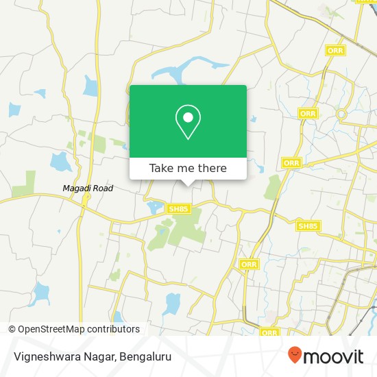 Vigneshwara Nagar map