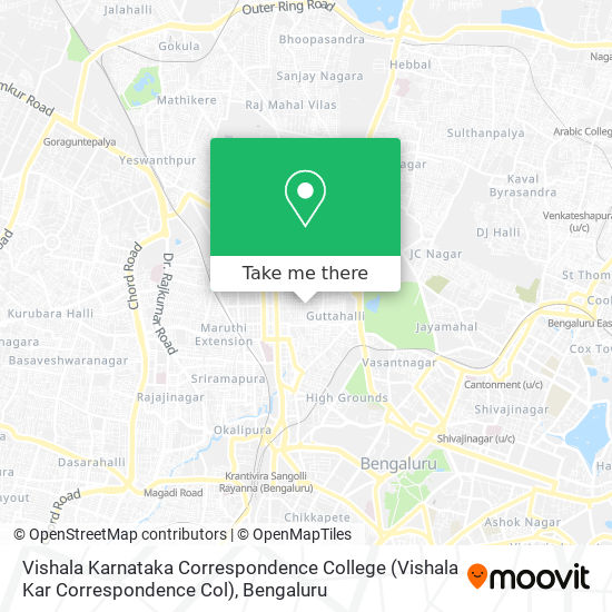 Vishala Karnataka Correspondence College (Vishala Kar Correspondence Col) map