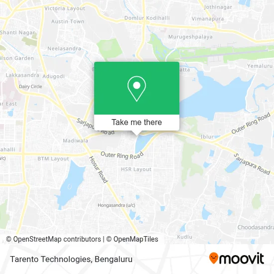 Tarento Technologies map