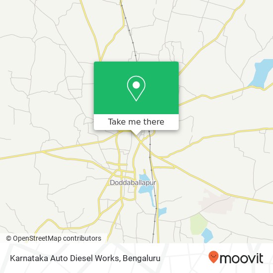 Karnataka Auto Diesel Works map