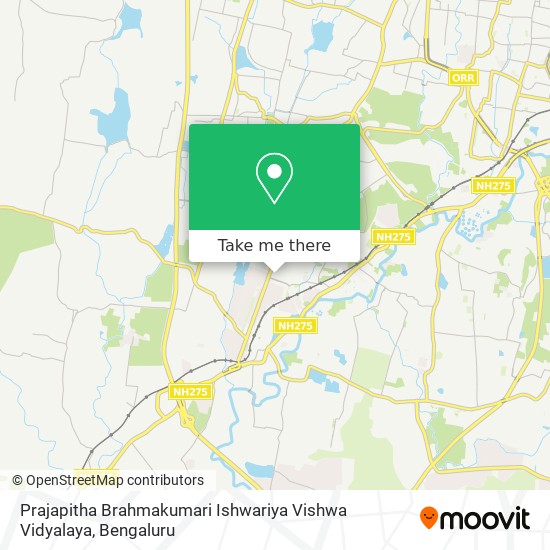 Prajapitha Brahmakumari Ishwariya Vishwa Vidyalaya map