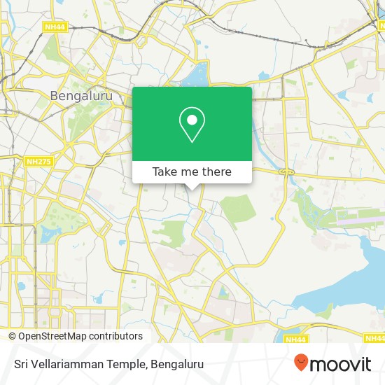 Sri Vellariamman Temple map