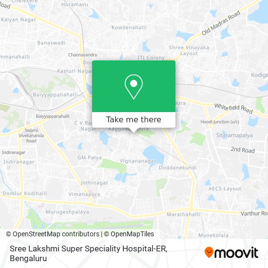 Sree Lakshmi Super Speciality Hospital-ER map