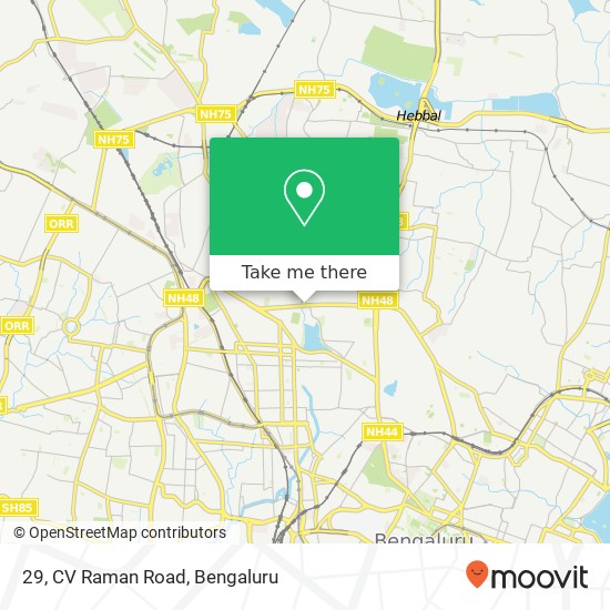 29, CV Raman Road map