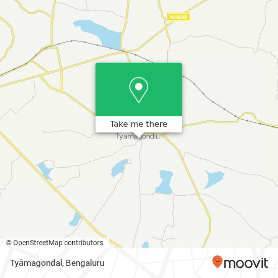 Tyāmagondal map