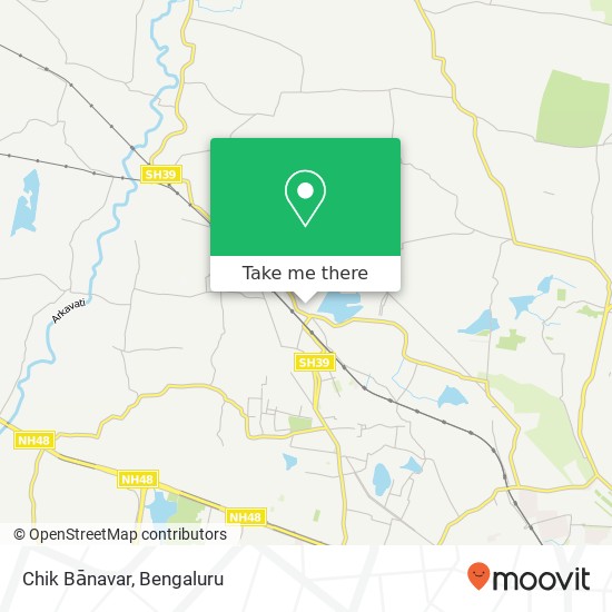 Chik Bānavar map