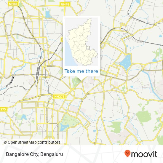 Bangalore City map