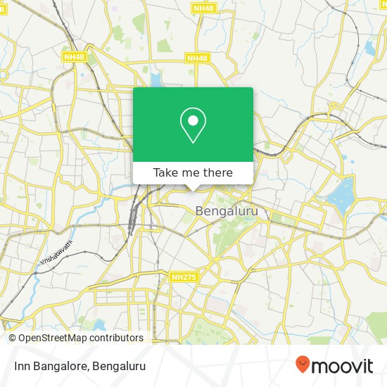 Inn Bangalore map