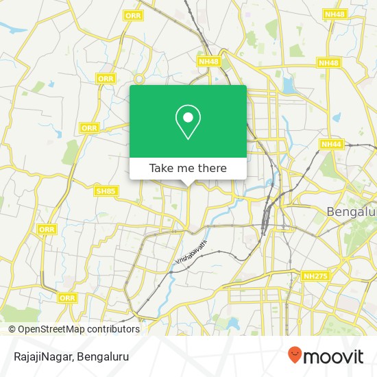 RajajiNagar map