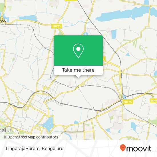 LingarajaPuram map