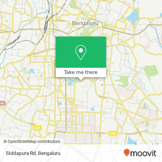 SIddapura Rd map