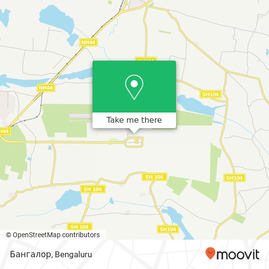 Бангалор map