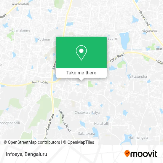 Infosys map