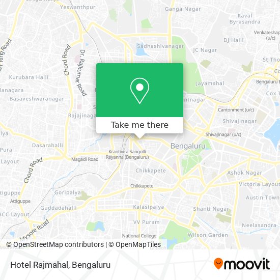 Hotel Rajmahal map