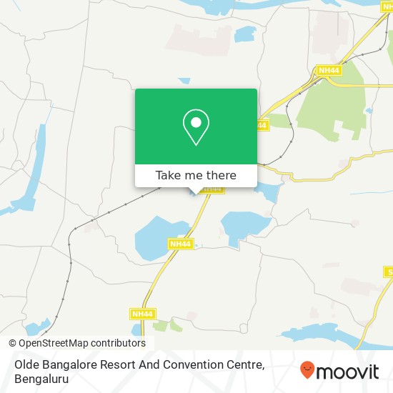 Olde Bangalore Resort And Convention Centre map
