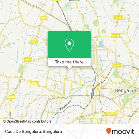 Casa De Bengaluru map