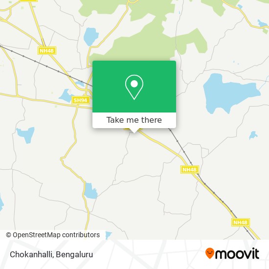 Chokanhalli map