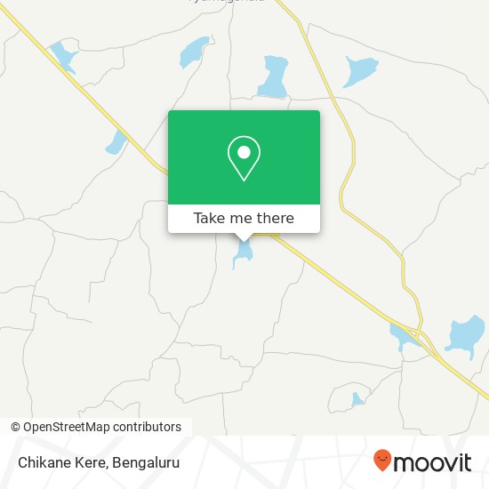 Chikane Kere map