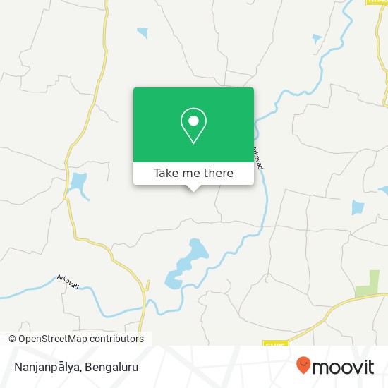 Nanjanpālya map
