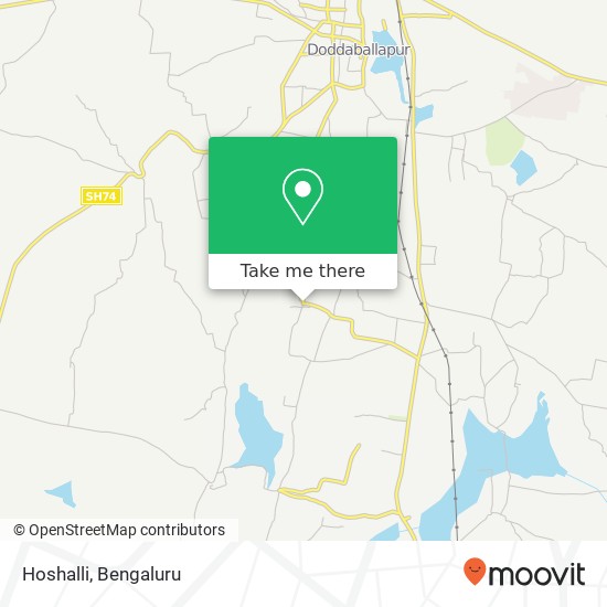 Hoshalli map