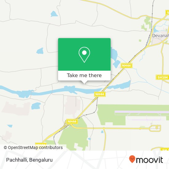 Pachhalli map