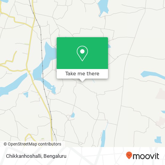 Chikkanhoshalli map