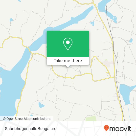 Shānbhoganhalli map