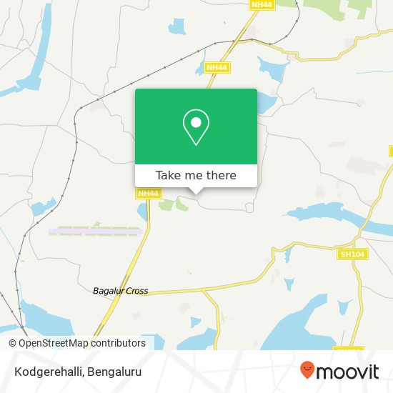 Kodgerehalli map