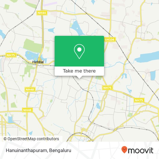 Hanuinanthapuram map