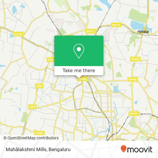 Mahālakshmi Mills map