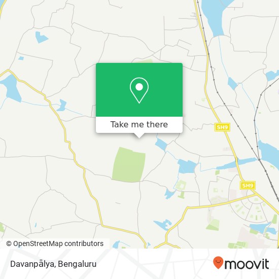 Davanpālya map