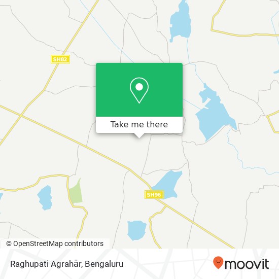 Raghupati Agrahār map