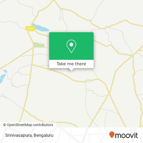 Srinivasapura map