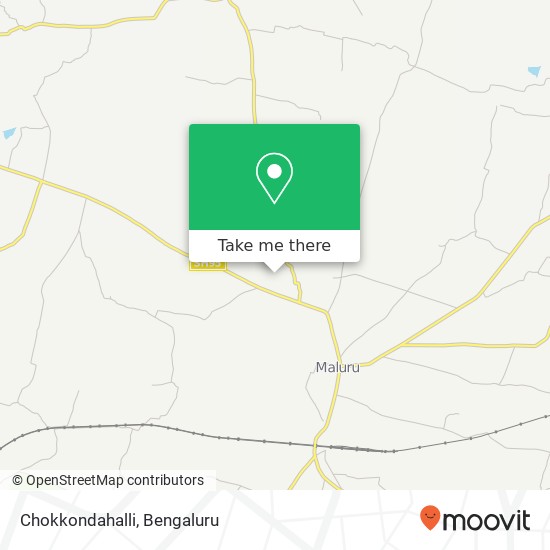 Chokkondahalli map