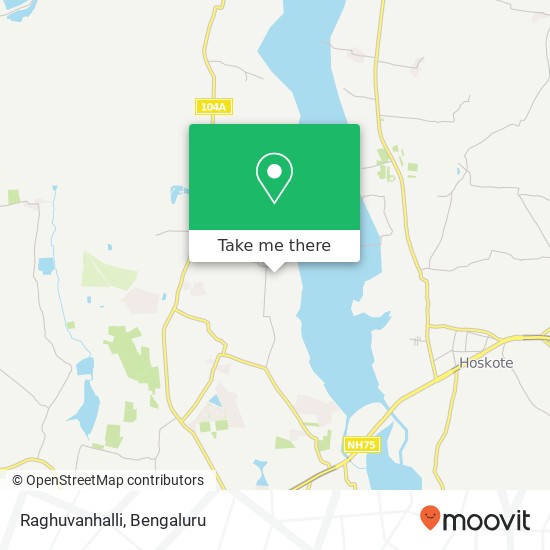 Raghuvanhalli map