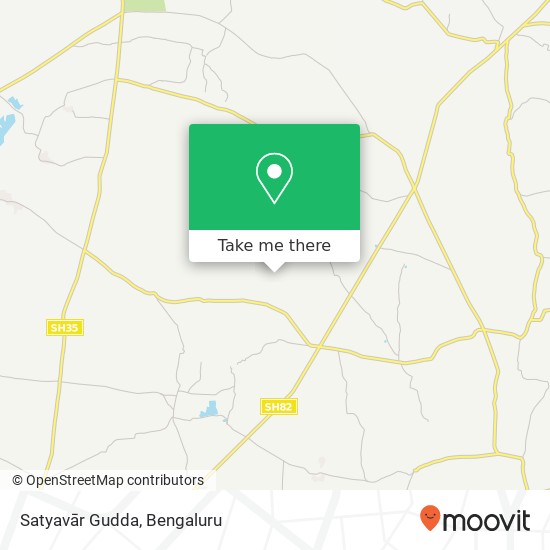 Satyavār Gudda map
