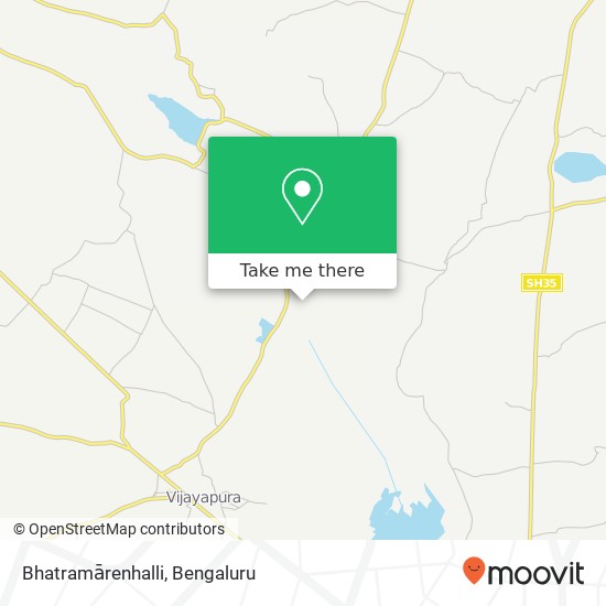 Bhatramārenhalli map