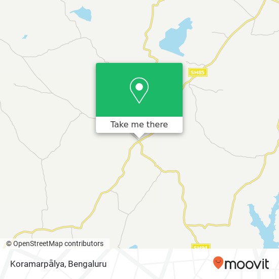 Koramarpālya map
