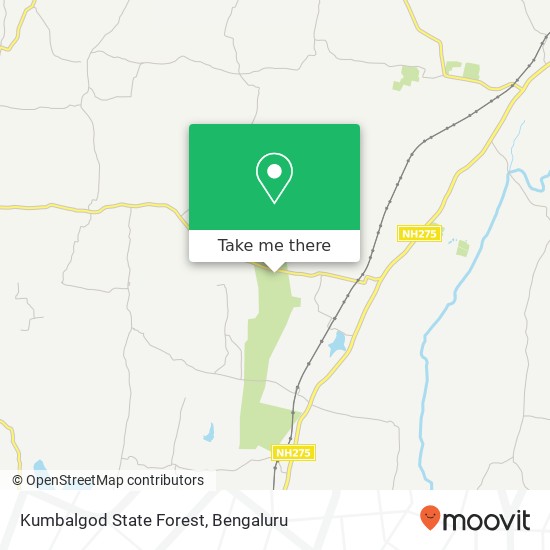 Kumbalgod State Forest map