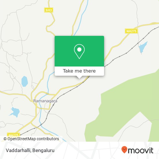 Vaddarhalli map