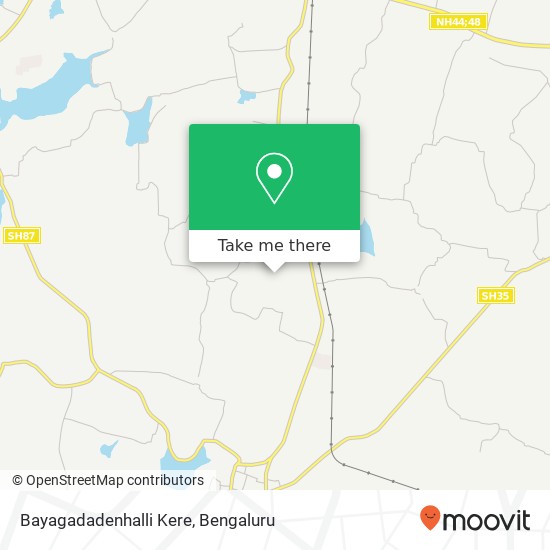 Bayagadadenhalli Kere map