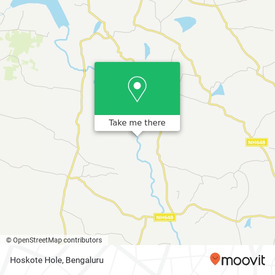 Hoskote Hole map